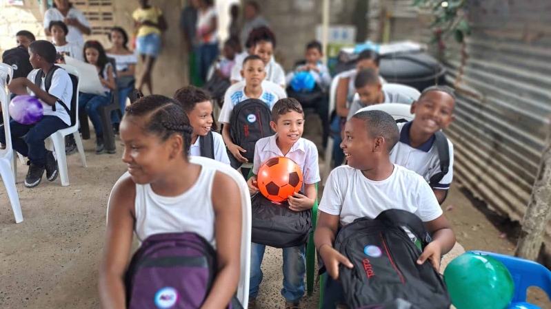 Niños en Cartagena