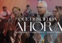 Danny Berrios presenta canción a dúo con su esposa e hija