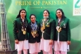 “Chicas Poderosas”: hermanas cristianas paquistaníes ganan 12 medallas de oro en campeonato de halterofilia