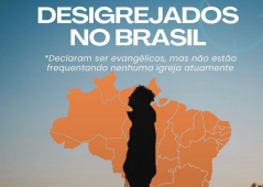 “Desiglesiados” una nueva categoría mencionada por encuesta en Brasil