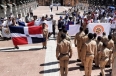 Jóvenes cristianos marchan en Santo Domingo para promover principios bíblicos